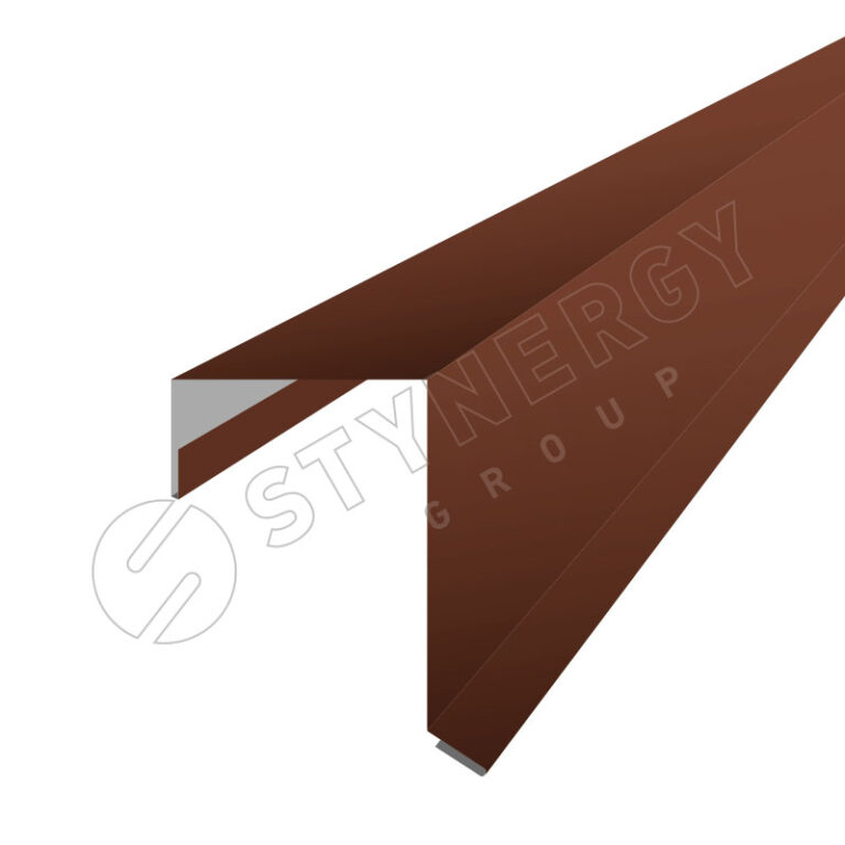 Планка торцевая кровельная для Смарт Фальц Про CORUNDUM50® RAL 8004